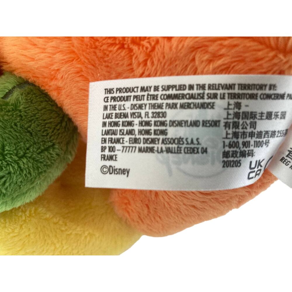 NWT Disney Orange Bird Big Feet Scented Plush 10 inches - Picture 6 of 11